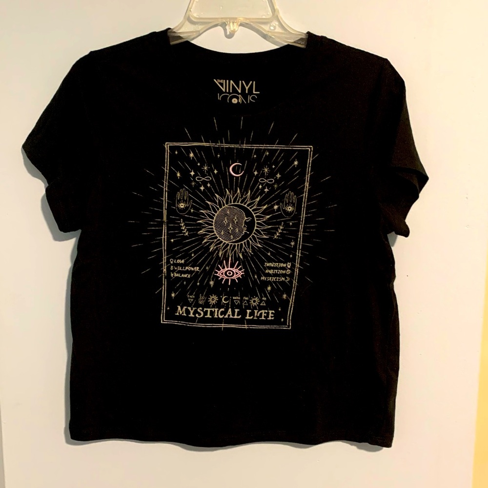 Witchy Cropped Shirt